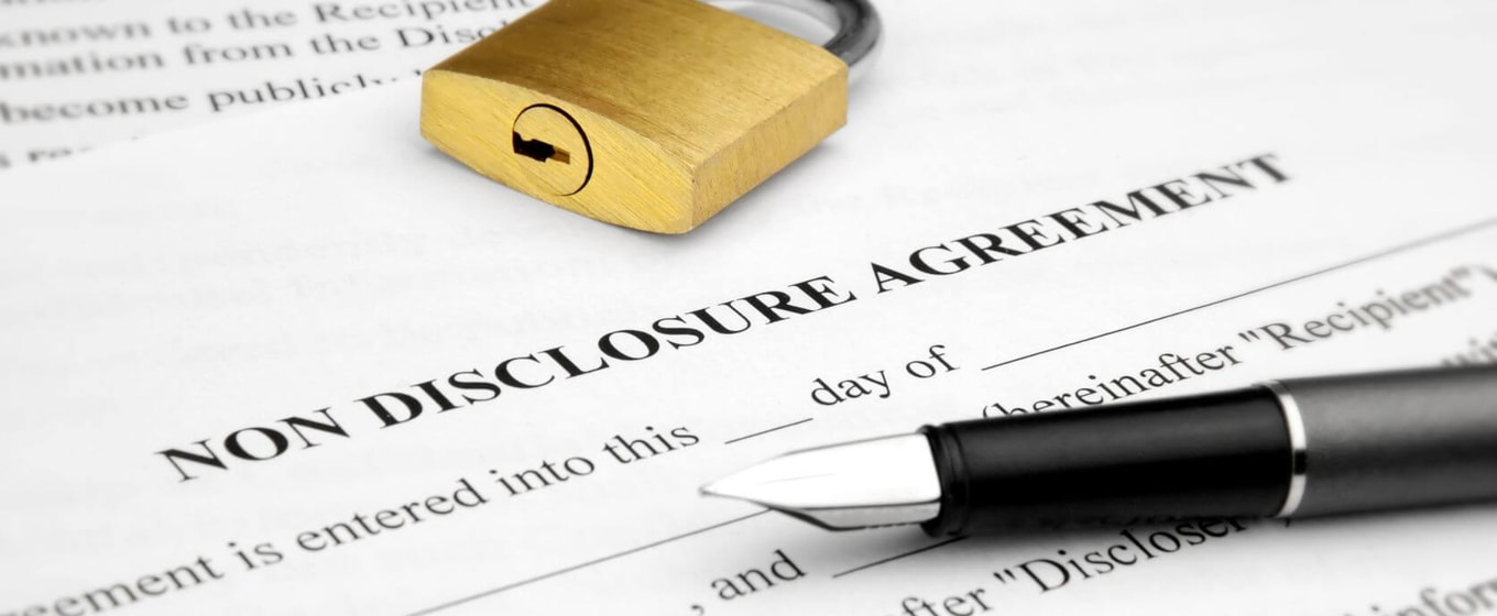 Signing a Non-Disclosure Agreement - Fleximize