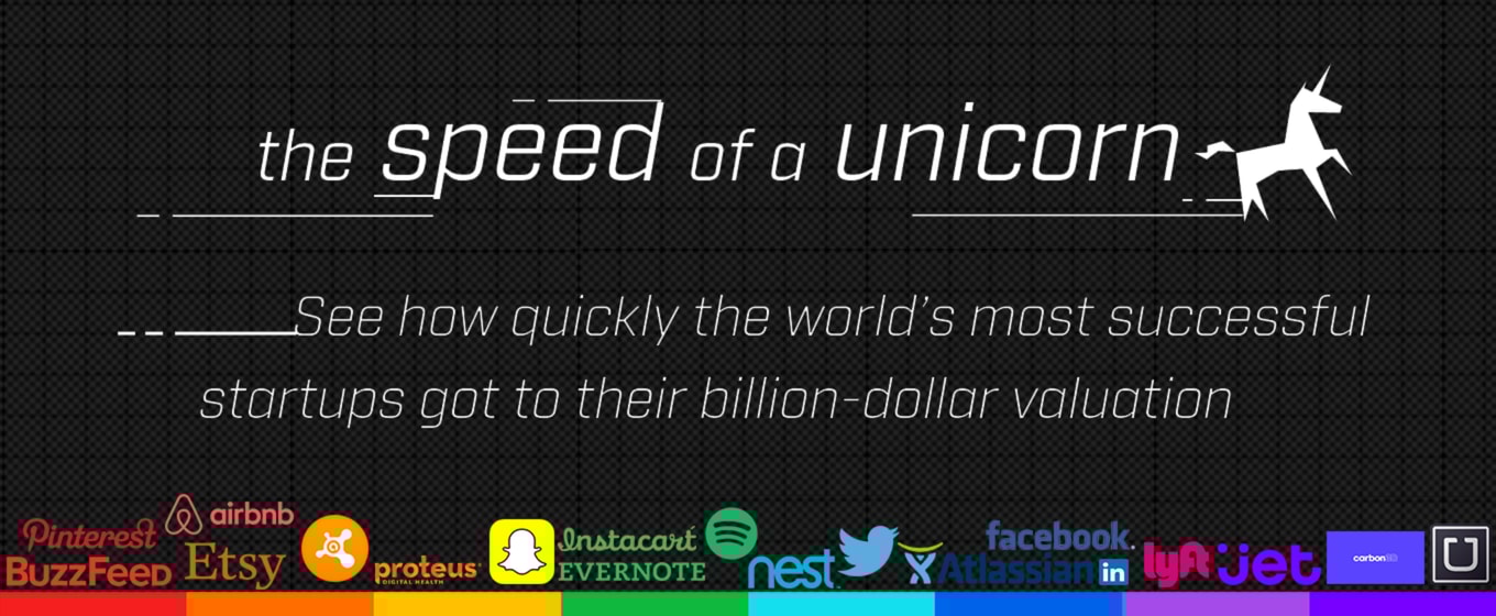 The World's Fastest Unicorns - Interactive Visual - Fleximize