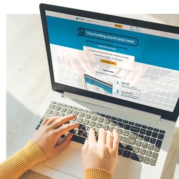 User interactively applying for a Flexiloan loan online