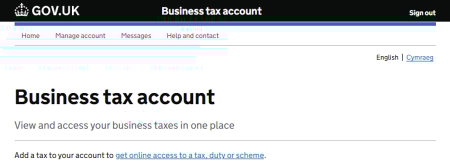 Business Tax Summary